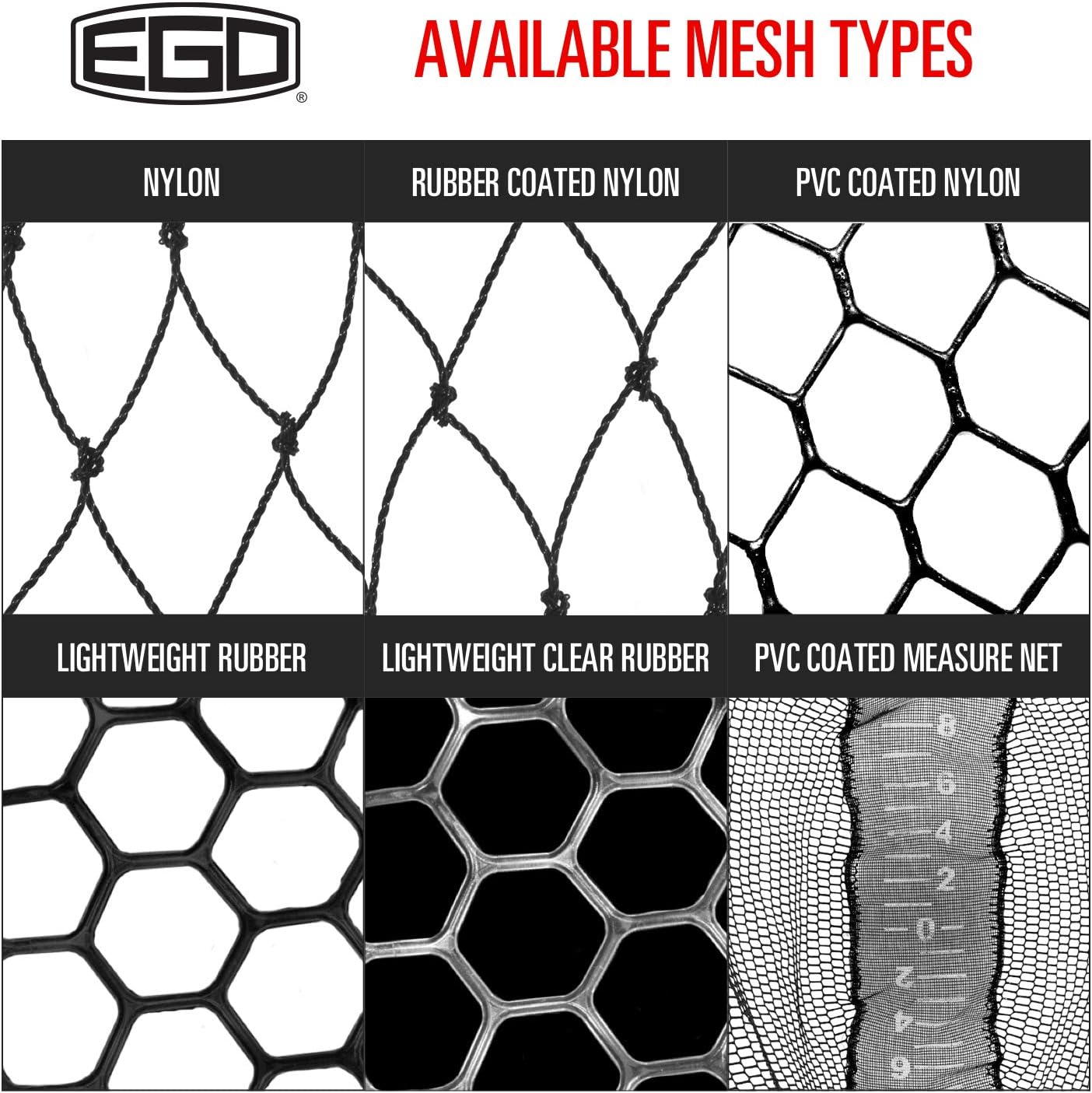 Ego S1 Slider Fishing Net, Ultimate Fishermen’s Tool Fixed Handle, Replaceable Head, Salt & Freshwater, 14x16 Inch Hoop - Image 8