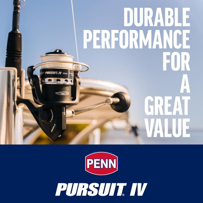 PENN Pursuit III & Pursuit IV Spinning Reel and Fishing Rod Combo - Image 2