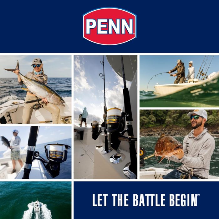 PENN Pursuit III & Pursuit IV Spinning Reel and Fishing Rod Combo - Image 8